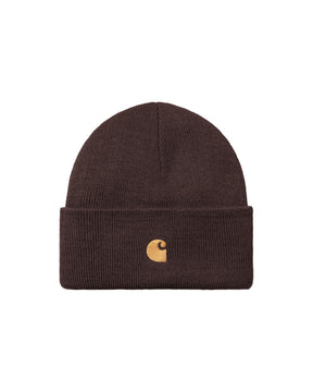 Carhartt Wip Chase Beanie Palisander-Gold