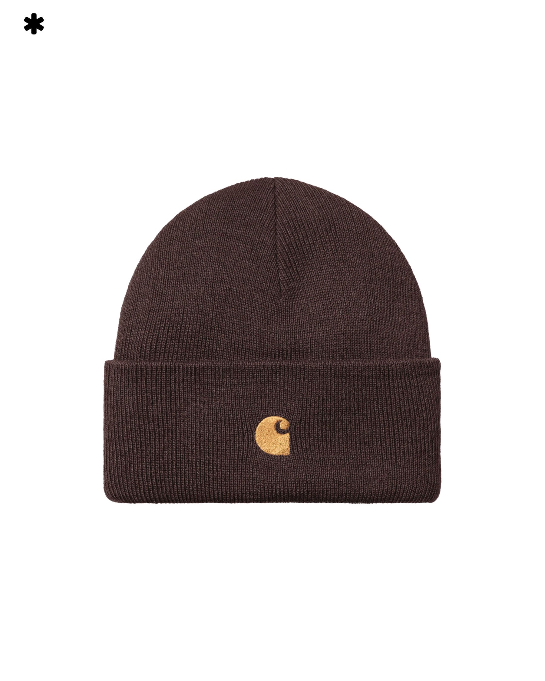 Carhartt Wip Chase Beanie Palisander-Gold