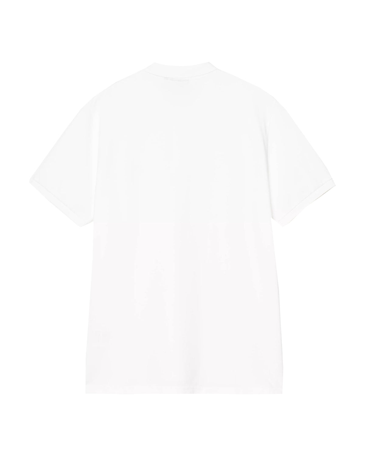 Carhartt Wip Chase Pique Polo Bianco Oro