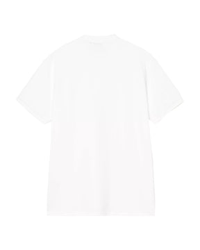 Carhartt Wip Chase Pique Polo Bianco Oro