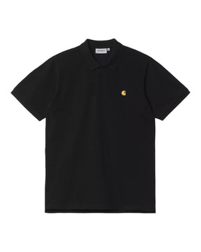 Carhartt Wip Chase Pique Polo Nero