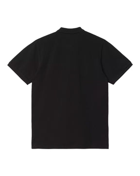 Carhartt Wip Chase Pique Polo Nero