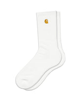 Carhartt Wip Chase Socks White-Gold