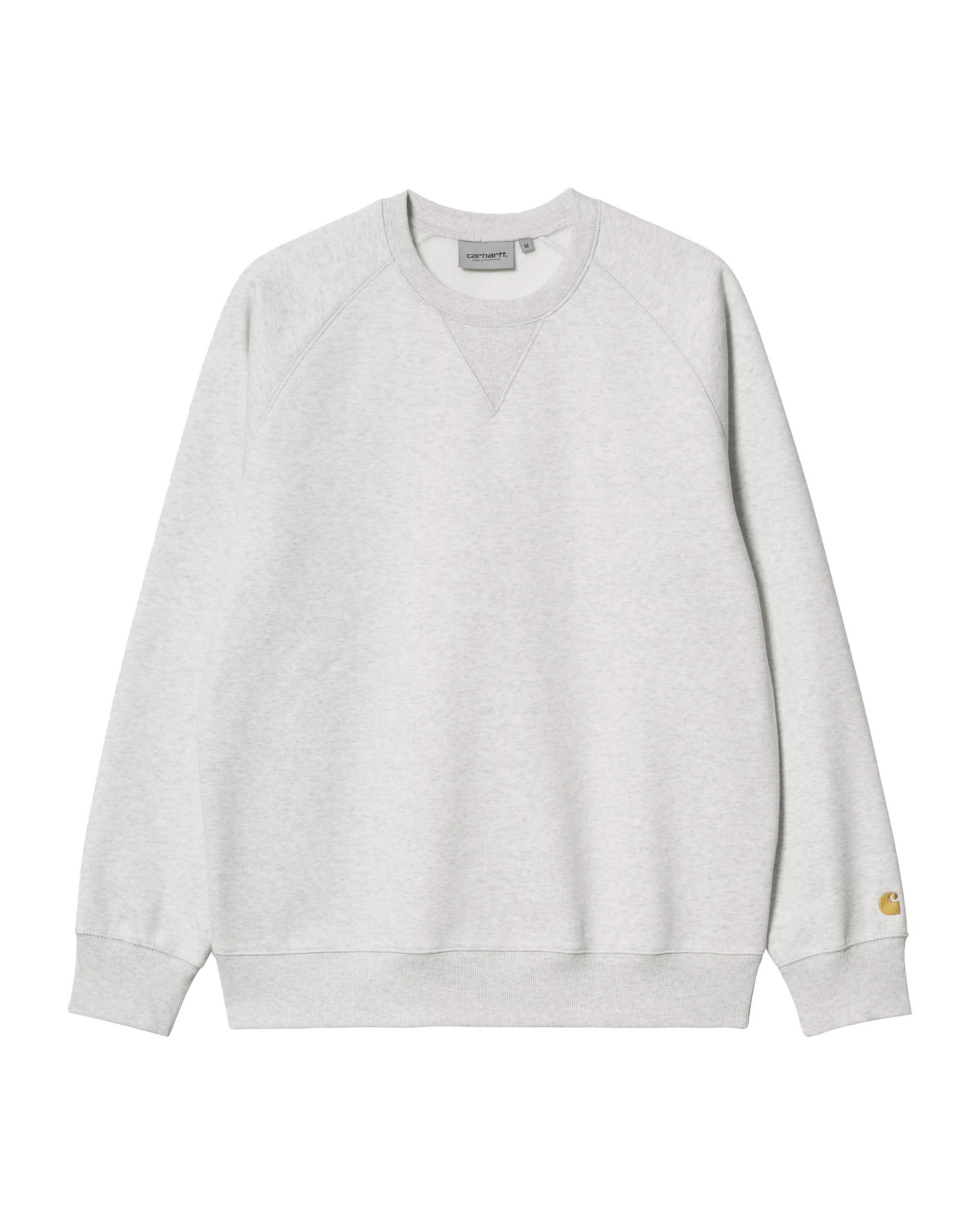 Carhartt Wip Chase Sweat Ash Heather-Gold