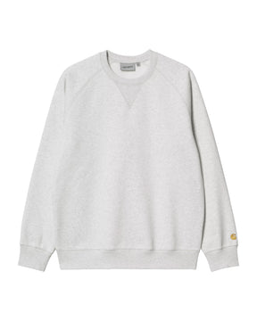 Carhartt Wip Chase Sweat Ash Heather-Gold