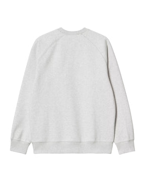 Carhartt Wip Chase Sweat Ash Heather-Gold
