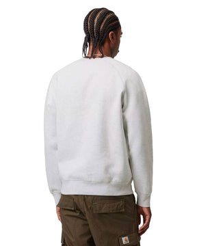 Carhartt Wip Chase Sweat Ash Heather-Gold