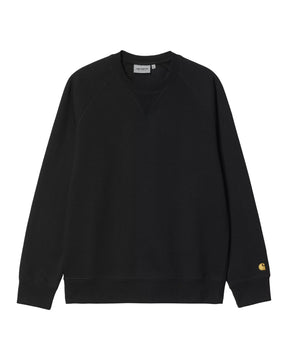 Carhartt Wip Chase Sweat Black-Gold