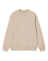 Carhartt Wip Chase Sweat Fleur De Sel-Gold