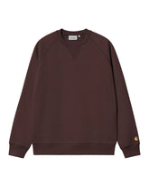 Carhartt Wip Chase Sweat Palisander-Gold