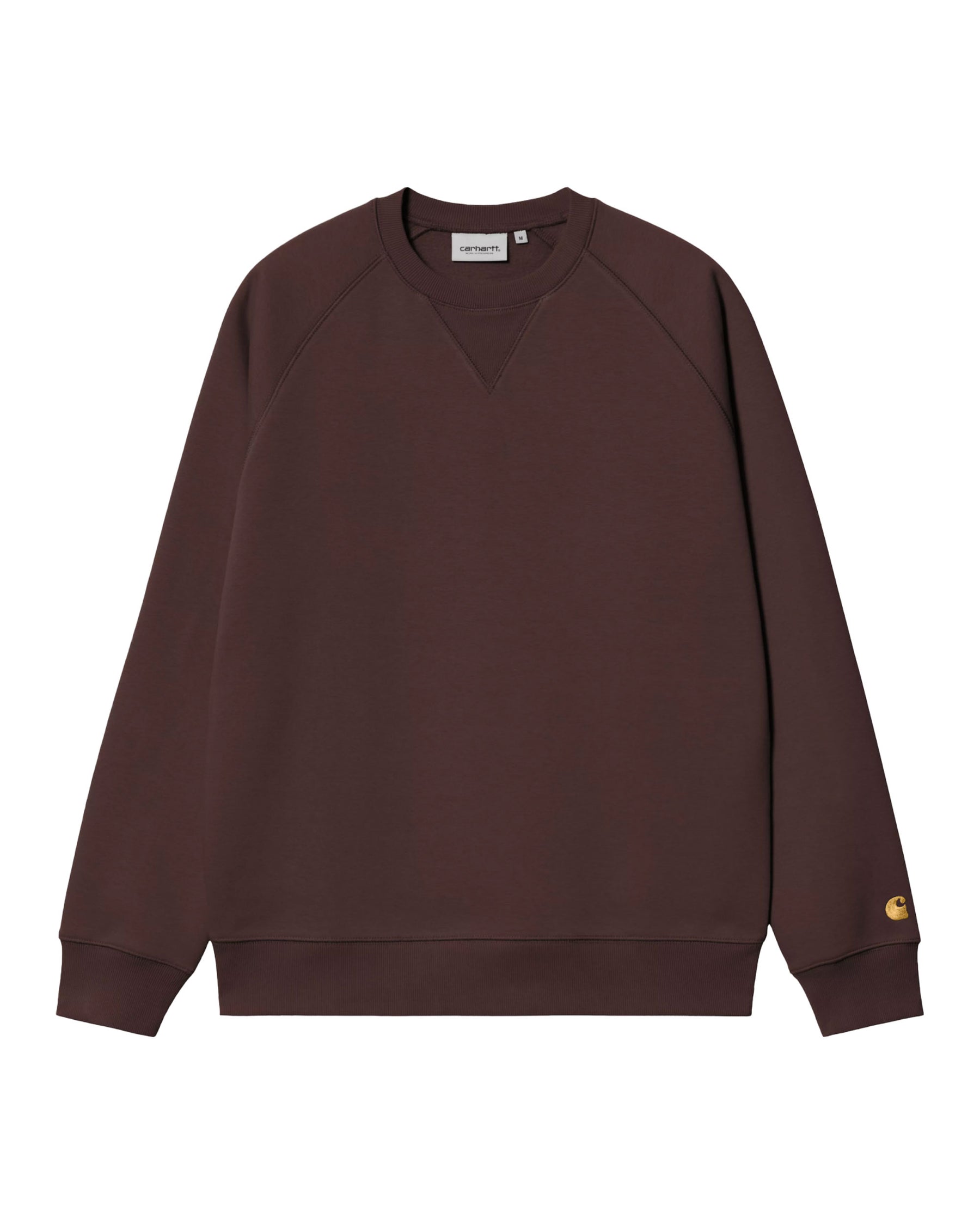 Carhartt Wip Chase Sweat Palisander-Gold