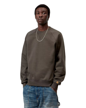 Carhartt Wip Chase Sweat Shungite-Gold
