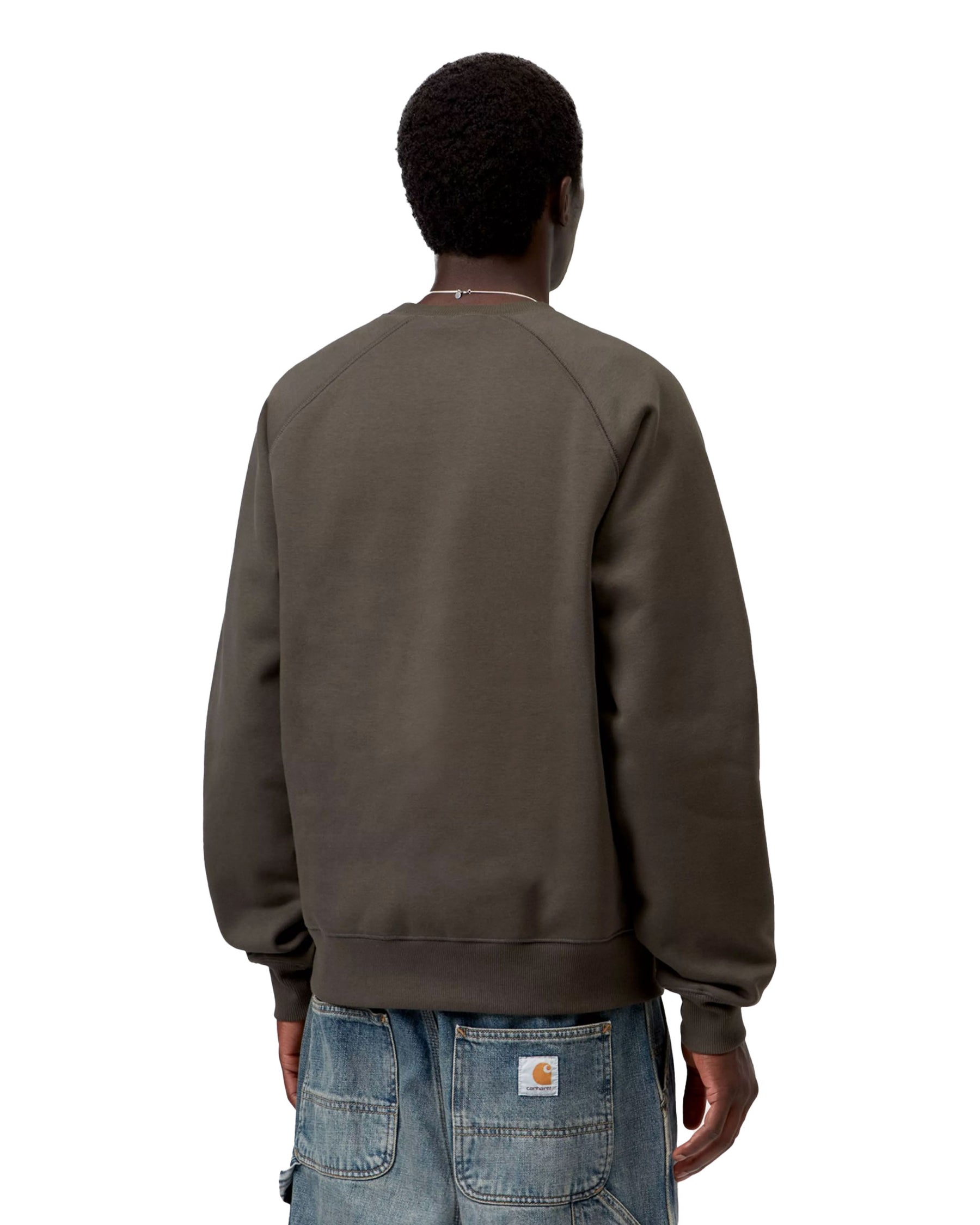 Carhartt Wip Chase Sweat Shungite-Gold