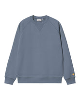 Carhartt Wip Chase Sweatshirt Icesheet-Gold