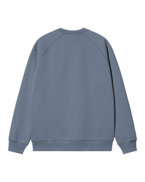Carhartt Wip Chase Sweatshirt Icesheet-Gold
