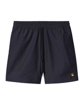 Carhartt Wip Chase Swim Trunks Dark Navy-Gold