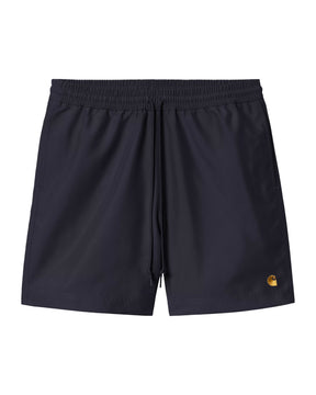 Carhartt Wip Chase Swim Trunks Dark Navy-Gold