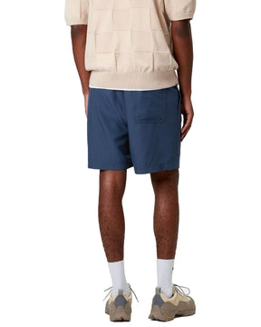 Carhartt Wip Chase Swim Trunks Dusky Blue-Gold
