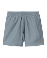 Carhartt Wip Chase Swim Trunks Velvet Blue-Gold