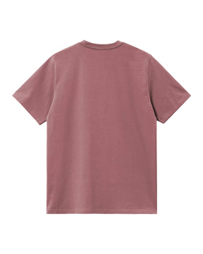 Carhartt Wip Chase T-Shirt Dusky Pink-Gold