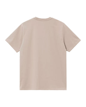Carhartt Wip Chase T-Shirt Fleur De Sel-Gold