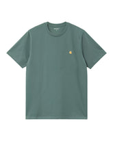 Carhartt Wip Chase T-shirt Silver Pine-Gold