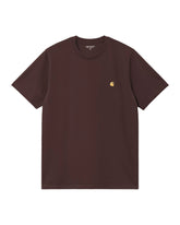 Carhartt Wip Chase T-shirt Palisander-Gold