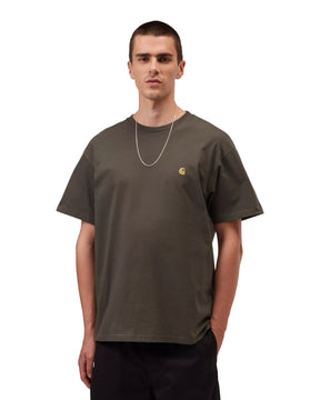 Carhartt Wip Chase T-shirt Shungite-Gold