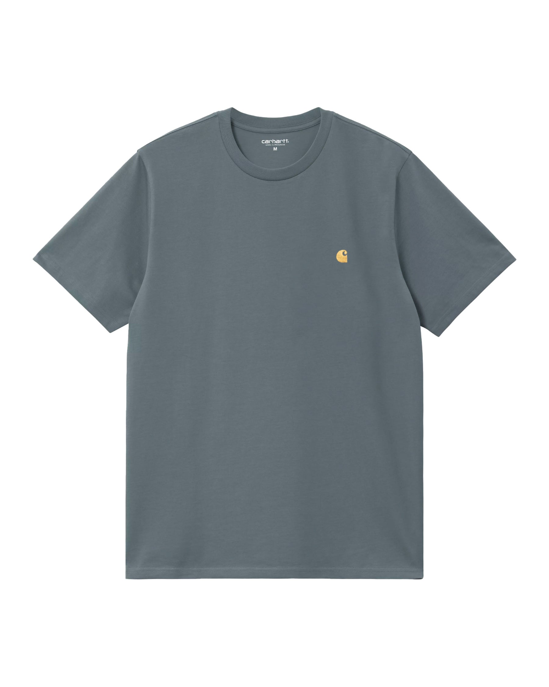Carhartt Wip Chase Tee Light Blue Gold