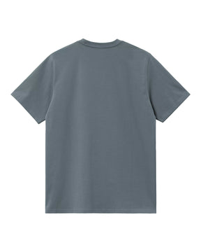 Carhartt Wip Chase Tee Light Blue Gold