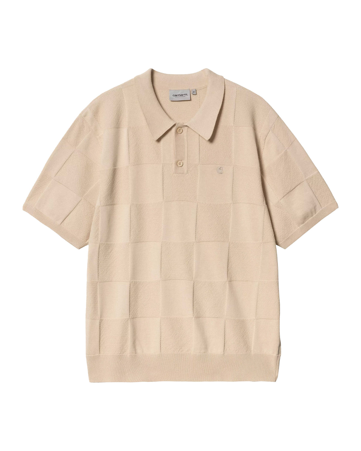 Carhartt Wip Checker Polo Fleur De Sel