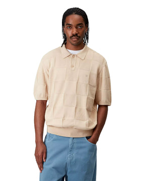 Carhartt Wip Checker Polo Fleur De Sel