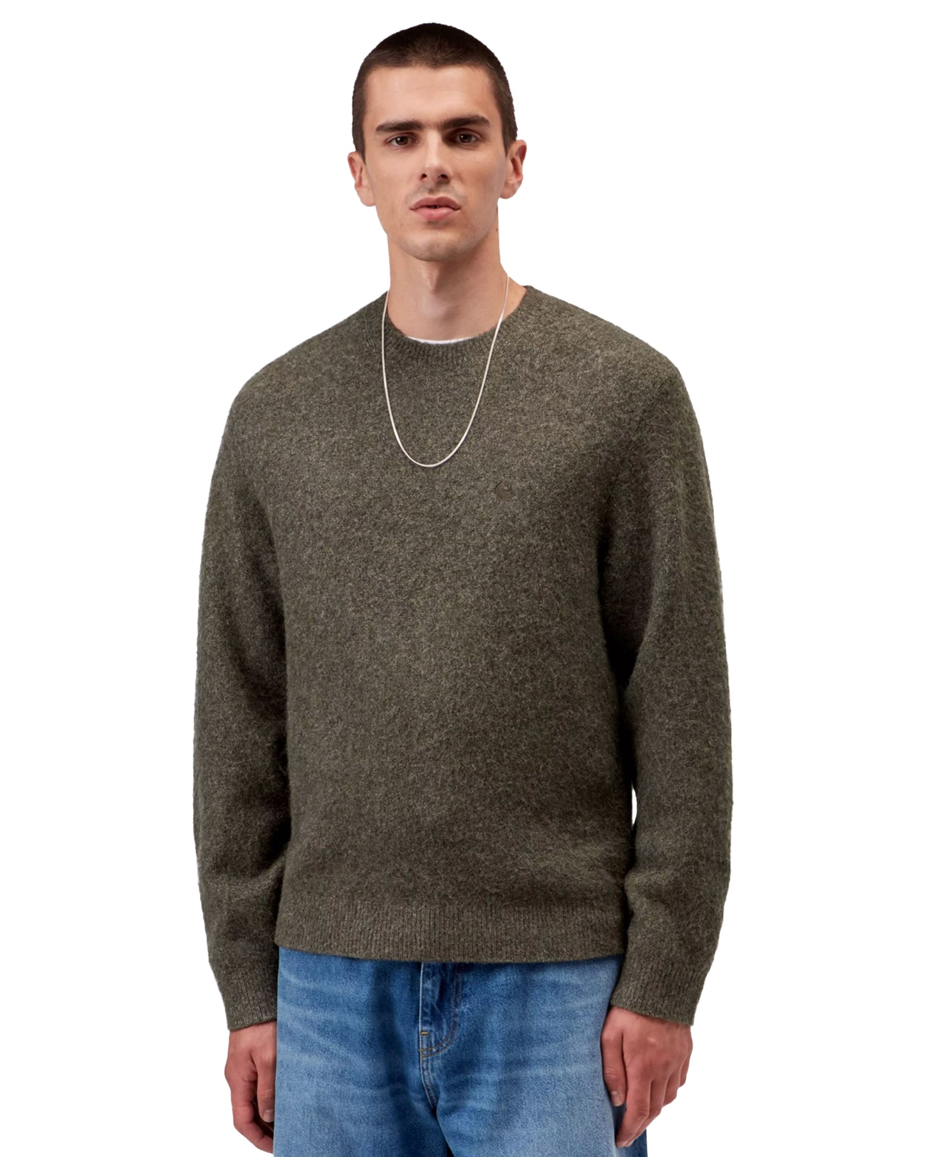 Carhartt Wip Curtis Sweater Tangled Shungite