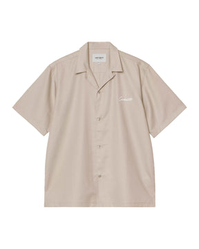 Carhartt Wip Delray Shirt Fleur de Sel-White