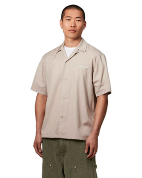 Carhartt Wip Delray Shirt Fleur de Sel-White