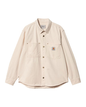 Carhartt Wip Derby Shirt Jac Natural Rinsed