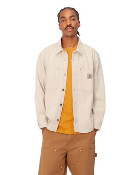 Carhartt Wip Derby Shirt Jac Natural Rinsed