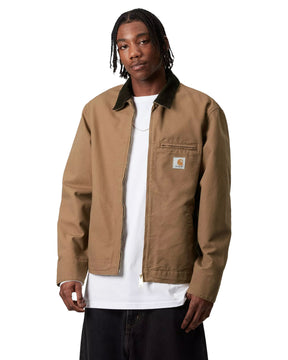 Carhartt Wip Detroit Jacket Hamilton Brown-Tobacco Rinsed
