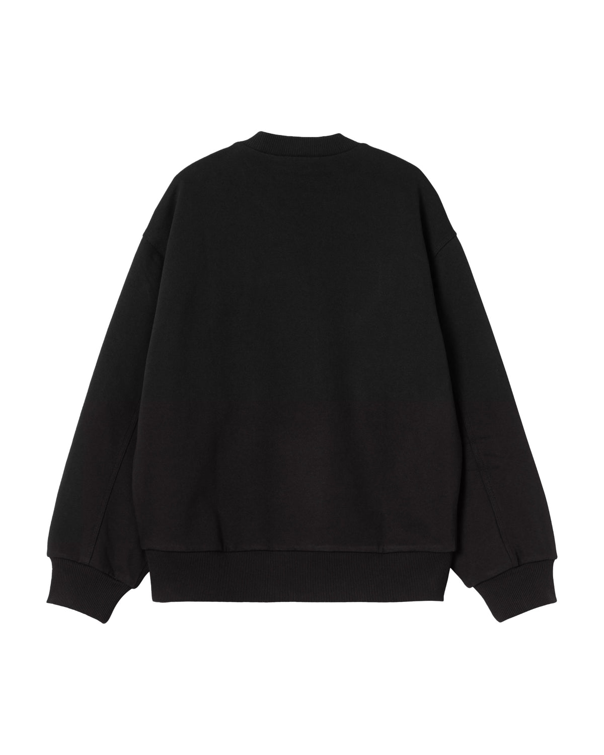 Carhartt Wip Detroit Sweatshirt Black Stone Washed