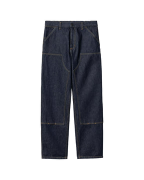 Carhartt Wip Double Knee Pant Blue rinsed