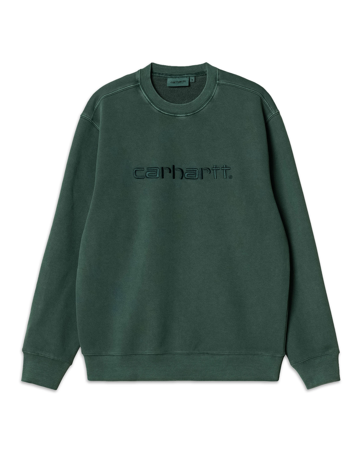 Carhartt Wip Duster Sweat Discovery Green Garment Dyed