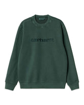 Carhartt Wip Duster Sweat Discovery Green Garment Dyed