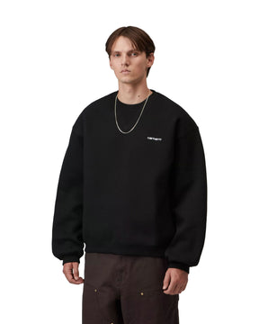 Carhartt Wip Ebbert Sweat Black-White