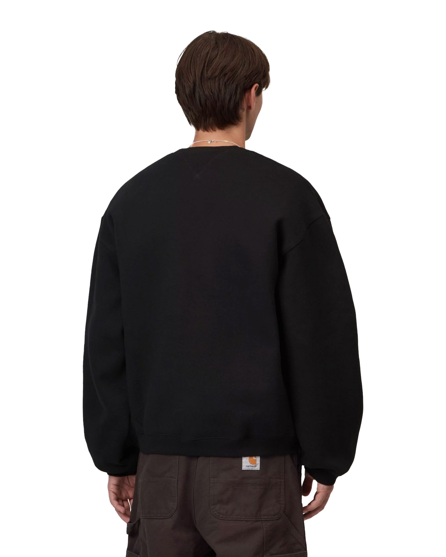 Carhartt Wip Ebbert Sweat Black-White