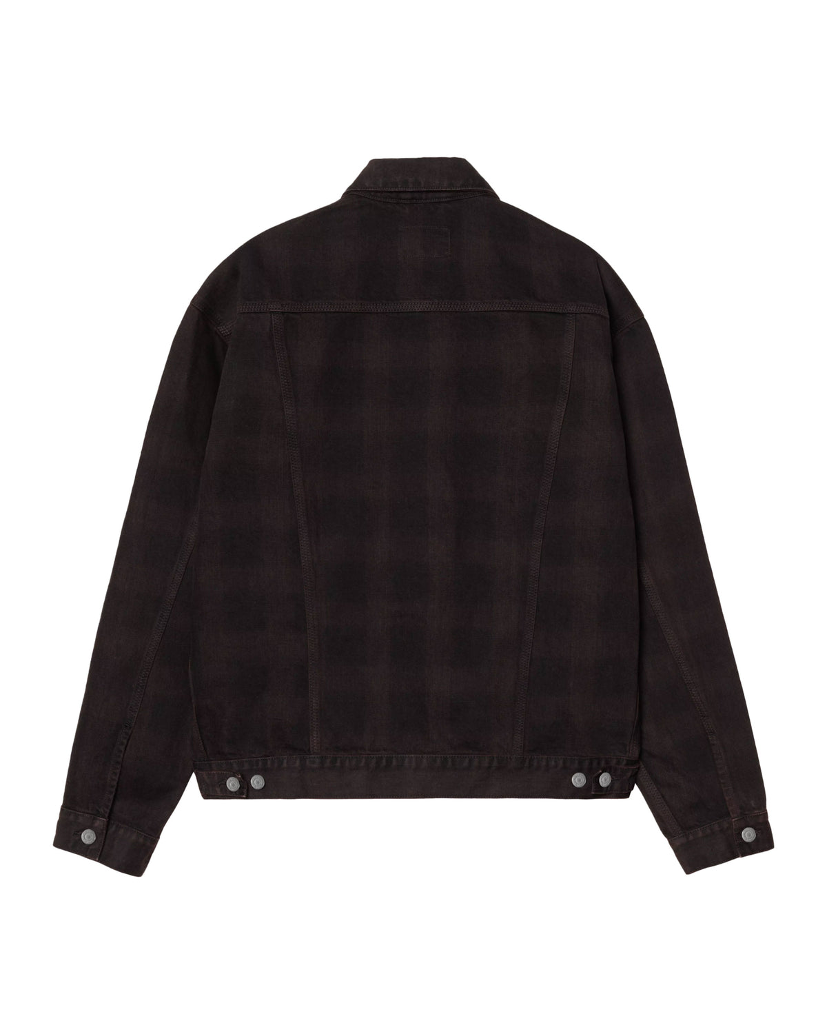 Carhartt Wip Everson Trucker Jacket Everson Print Black Palisander
