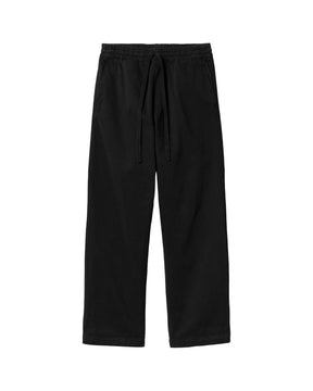 Carhartt Wip Floyde Pant 'Greentree' Stretch Twill Black Garment dyed