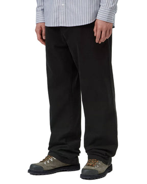 Carhartt Wip Floyde Pant 'Greentree' Stretch Twill Black Garment dyed