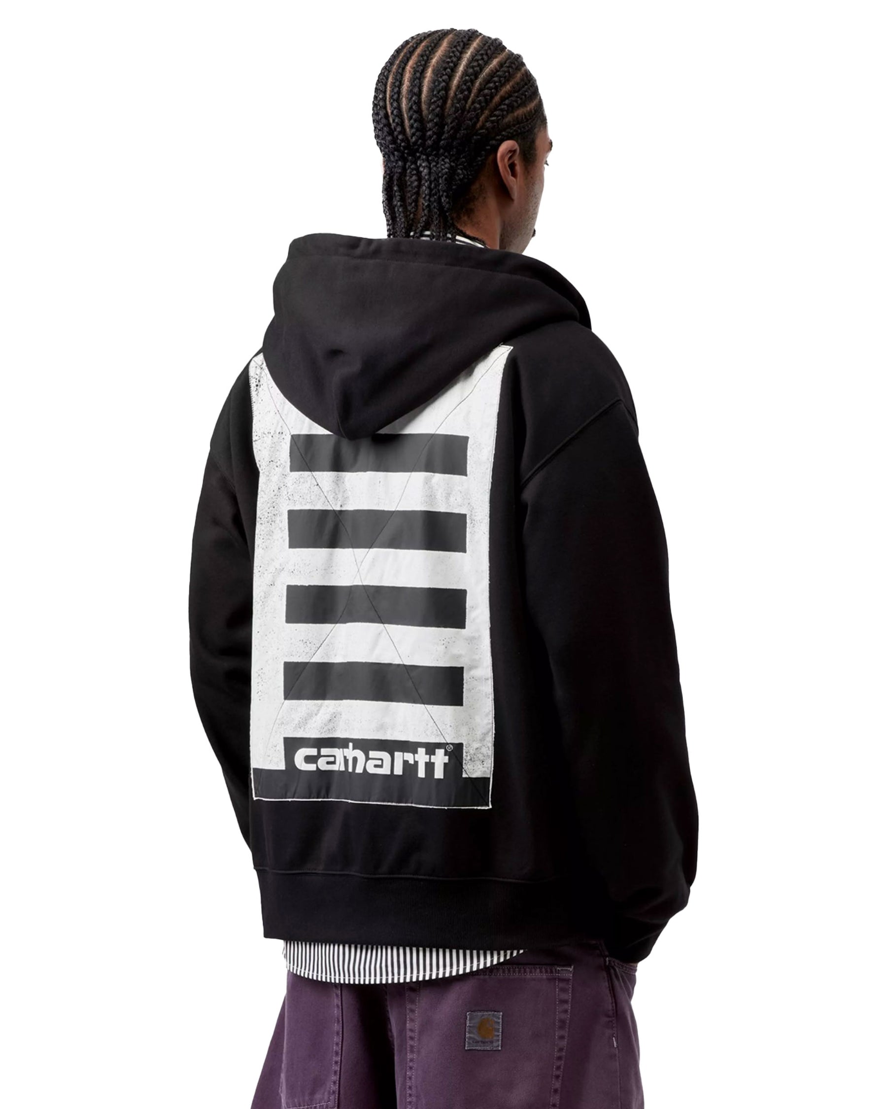 Carhartt Wip Hooded Archive Lines Jacket Black