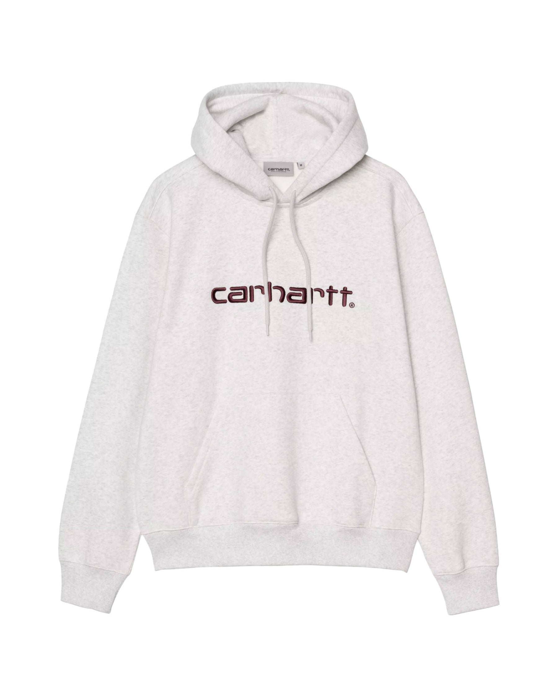 Carhartt Wip Hooded Carhartt Sweat Ash Heather-Rondo