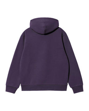 Carhartt Wip Hooded Carhartt Sweat Lokers-Salt